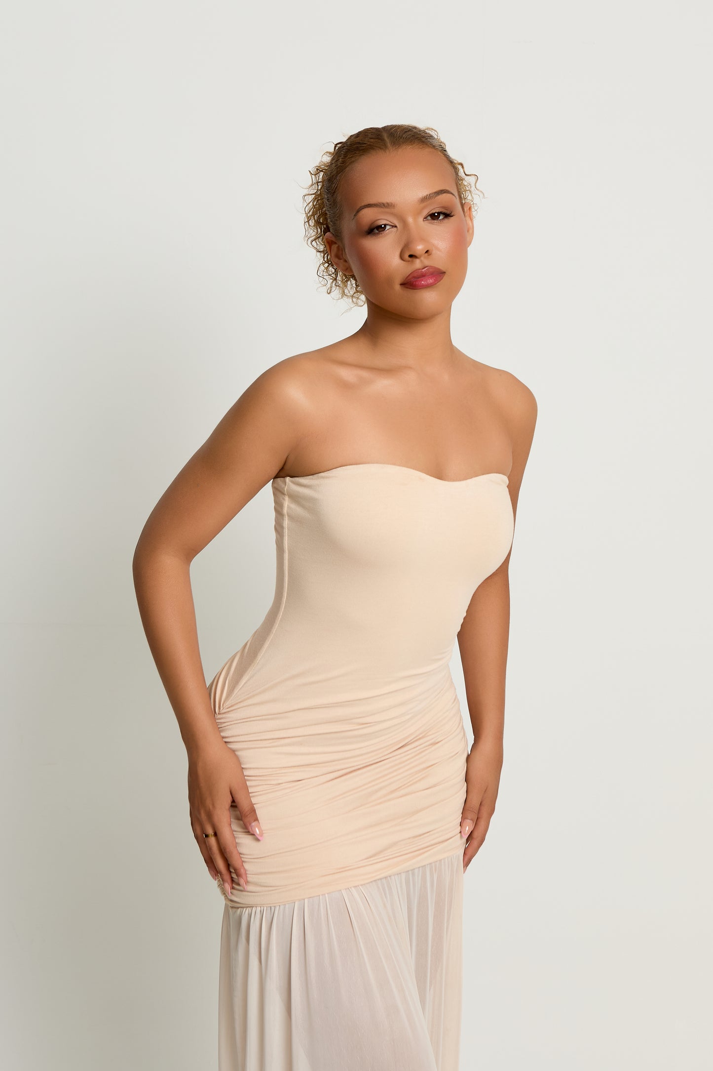 LUNA BANDEAU MAXI DRESS